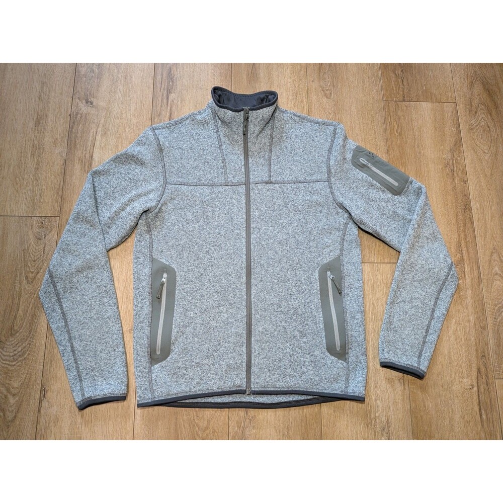 Arc’teryx Men’s Covert Cardigan Fleece Full Zip Jacket M Gray 15375 Sweatshirt